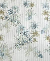 Tommy Bahama Home Serenity Palms Cotton Reversible Quilt