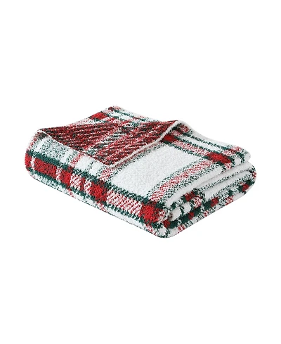 Nautica Emmet Plaid Knit Throw, 70" X 50"