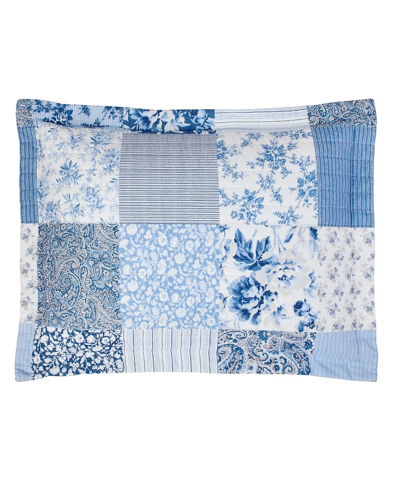 Laura Ashley Paisley Patchwork Reversible 2-Pc. Quilt Set, Twin