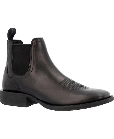 Durango Men's Shyloh Full-Grain Leather Square Toe Chelsea Boots