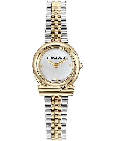 Ferragamo Women's Two-Tone Stainless Steel Bracelet Watch, 23mm