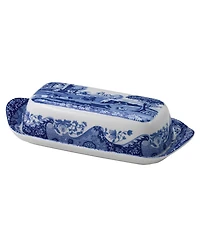Spode Blue Italian Butter Dish