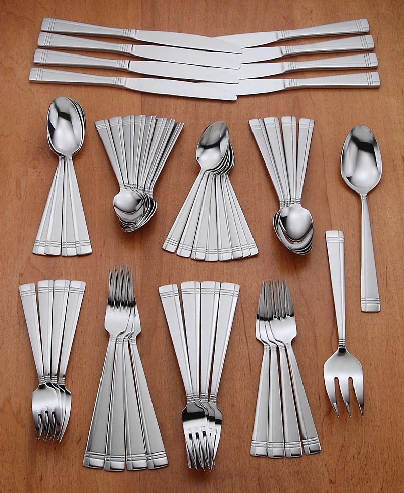 Oneida Amsterdam 50-Pc Flatware Set, Service for 8, Created for Macy's