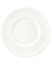 Lenox Dinnerware, Set of 4 Opal Innocence Carved Dessert Plates
