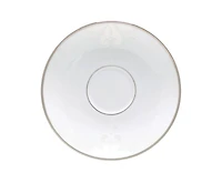 Lenox Opal Innocence Scroll Saucer