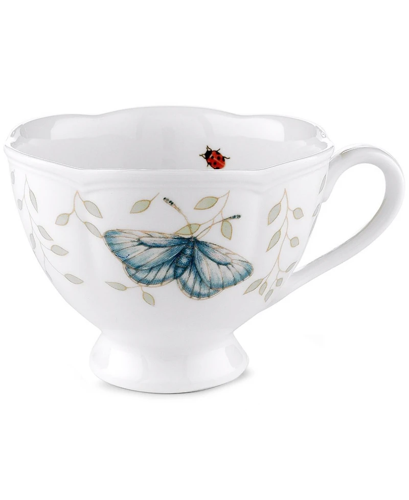 Lenox Butterfly Meadow Scalloped Teacup, 8 oz.