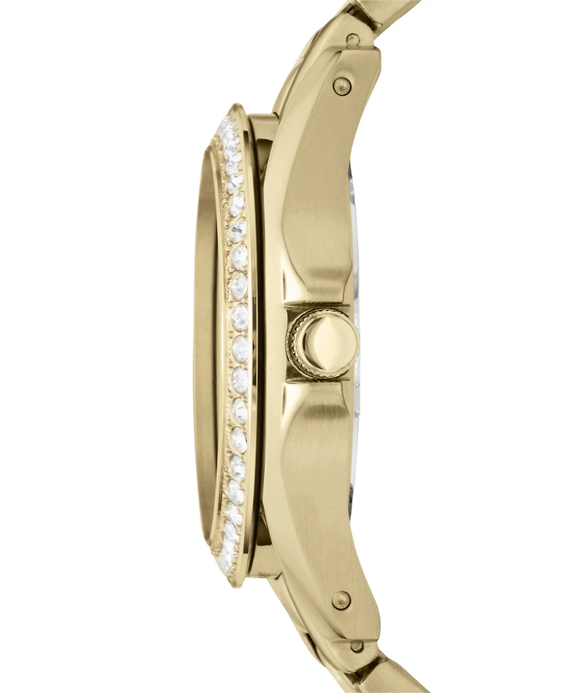 Fossil Women's Riley Gold-Tone Stainless Steel Bracelet Watch 38mm ES3203