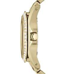 Fossil Women's Riley Gold-Tone Stainless Steel Bracelet Watch 38mm ES3203