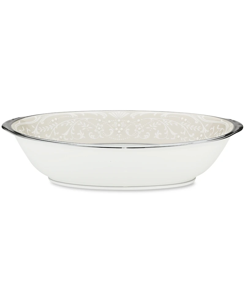 Noritake "Silver Palace" Oval Vegetable Bowl