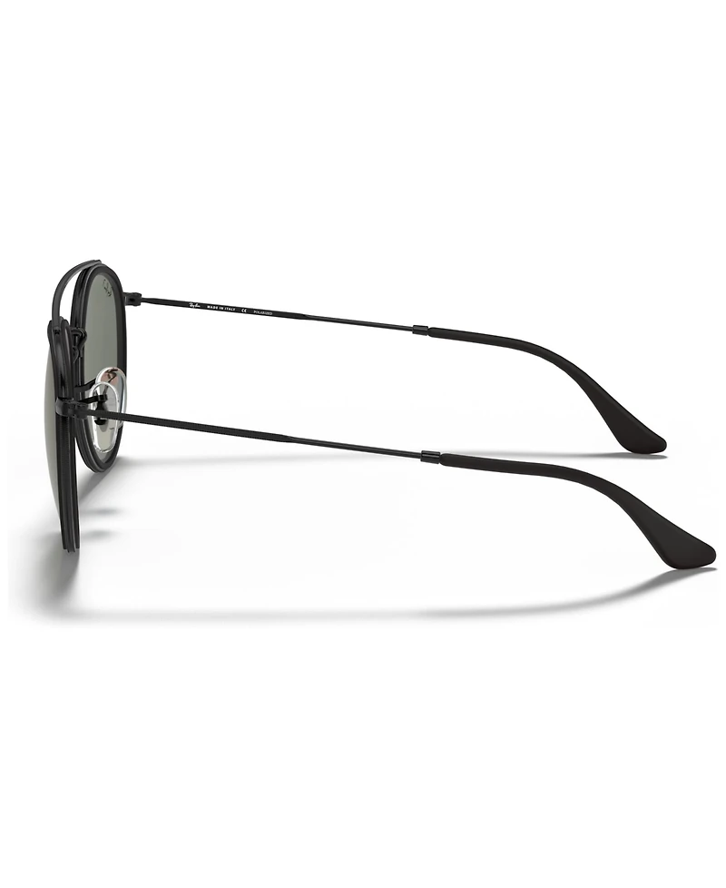 Ray-Ban Polarized Sunglasses , RB3647N Round Double Bridge