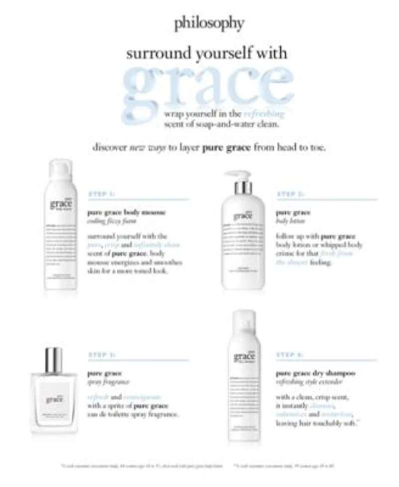Philosophy Pure Grace Collection