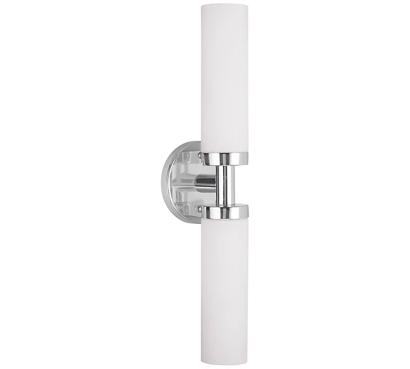 Livex Aero 2- Light Metal Vanity