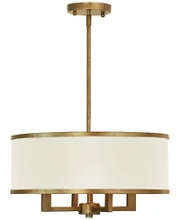 Livex Park Ridge Metal 18'' Pendant Chandelier
