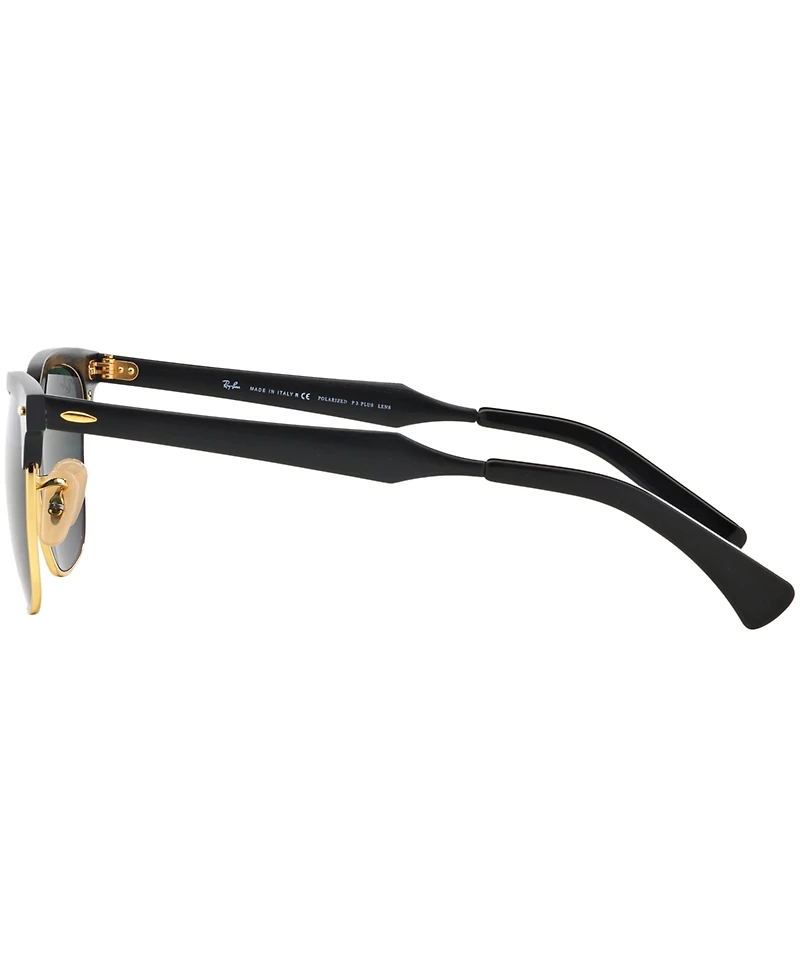 Ray-Ban Polarized Sunglasses , RB3507 Clubmaster Aluminum