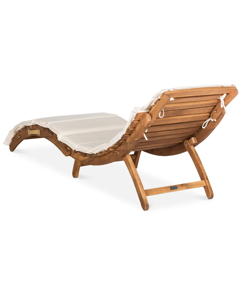 Irena Outdoor 3-Pc. Lounge Set (2 Lounges & 1 End Table
