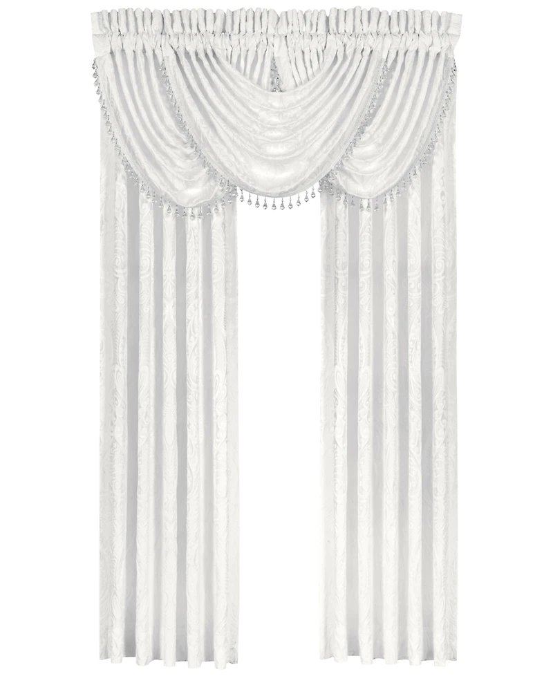 J Queen New York Bianco Window Panel Pair, 100" x 84"