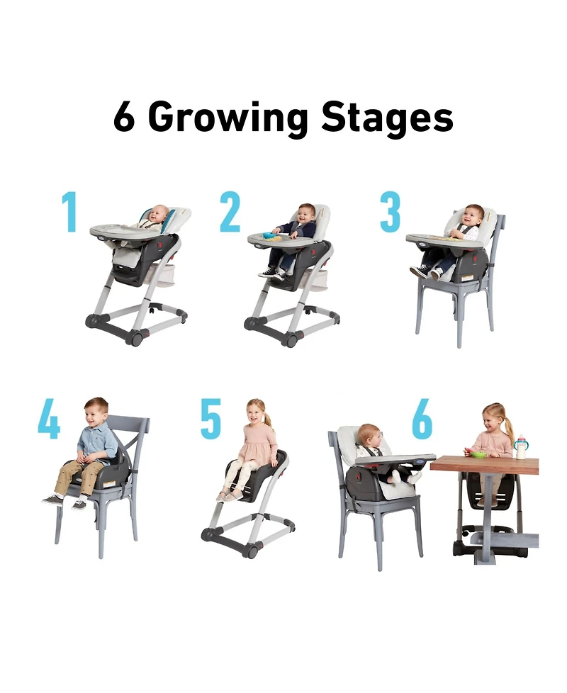 Graco Blossom 6-in-1 Convertible Highchair
