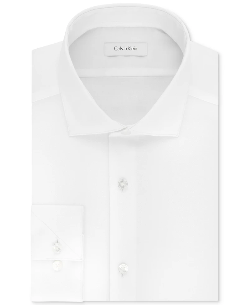 Calvin Klein Men's Steel+ Slim-Fit Non-Iron Stretch Performance Dress Shirt