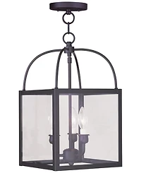 Livex Milford 3 Light Semi Flush