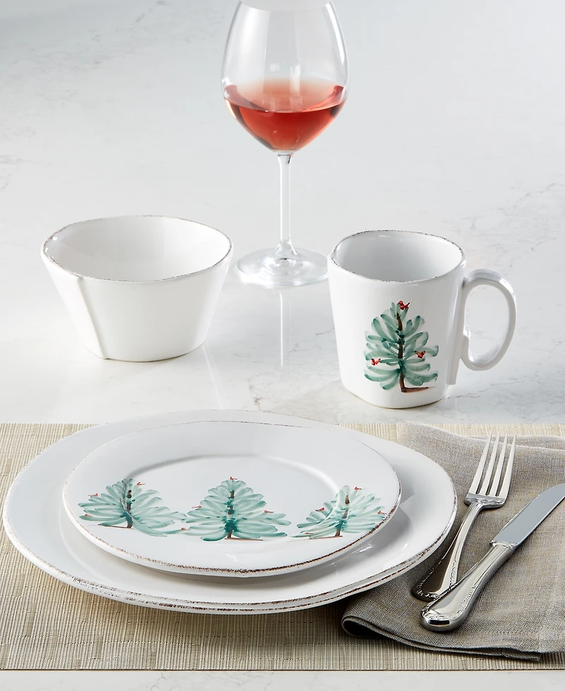 Vietri Lastra Holiday Stacking Cereal Bowl