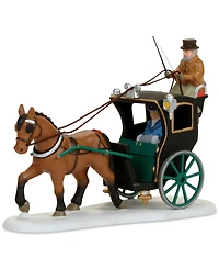 Department 56 Dicken's Village Holiday Cab Ride