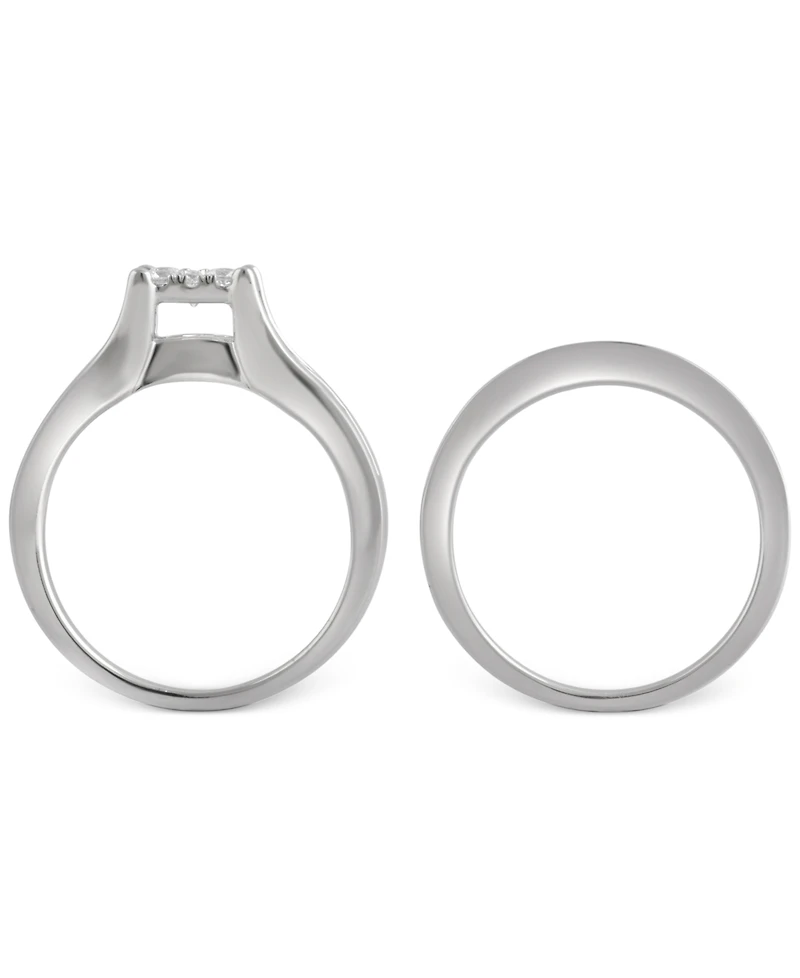 Diamond Bridal Channel Set (1 ct. t.w.) 14k White, Yellow or Rose Gold