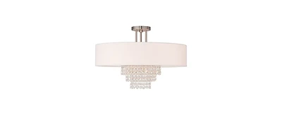 Livex Carlisle Semi Flush Light