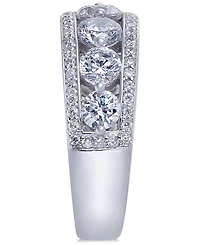 Certified Diamond Band Ring in 14k White Gold (2 ct. t.w.)