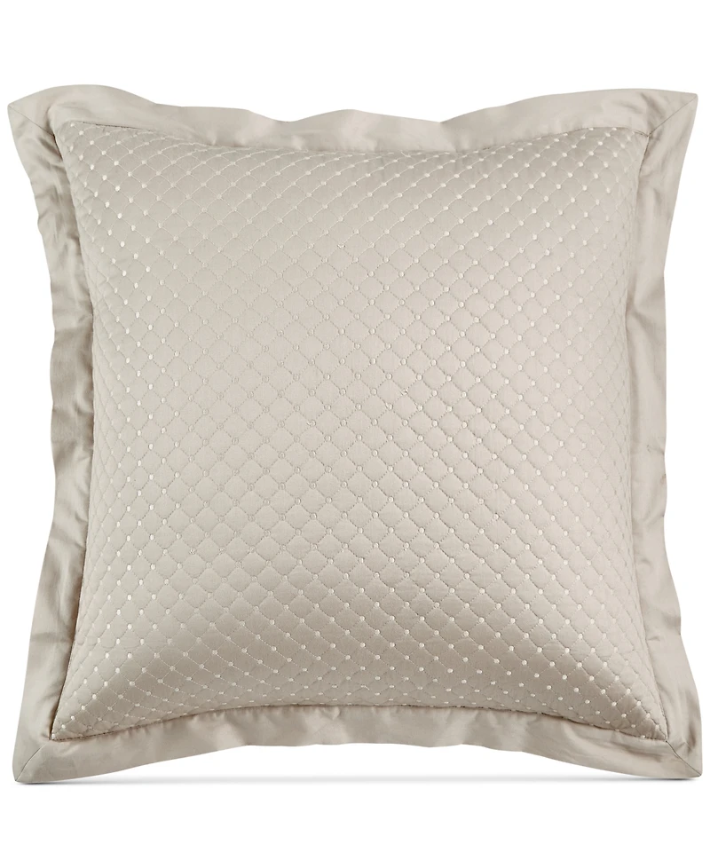 Charter Club Quilted Cotton Sham, Euro, Exclusively at Macy's