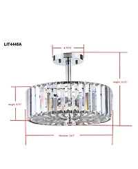 Safavieh Ariel Ceiling Light