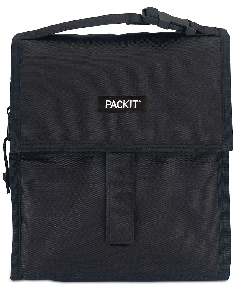 Pack It Black Freezable Lunch Bag