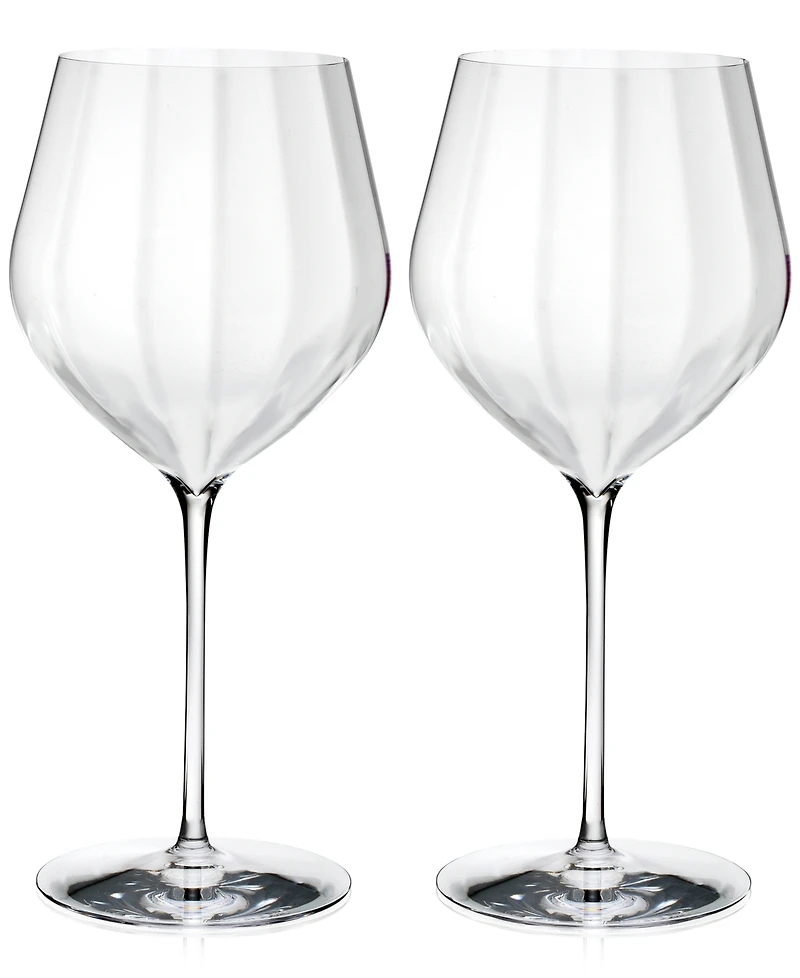 Waterford Elegance Optic Wine Red 25 oz, Set of 2