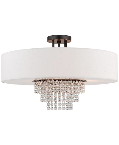 Livex Carlisle 5-Light Semi-Flush Mount