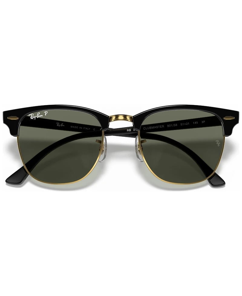 Ray-Ban Polarized Sunglasses, RB3016 Clubmaster