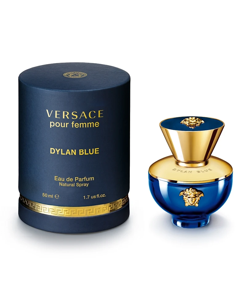 Versace Dylan Blue Pour Femme Eau de Parfum Spray, 1.7 oz.