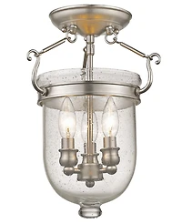 Livex Jefferson Semi Flush Light