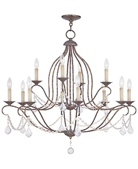Livex Chesterfield 33" Chandelier