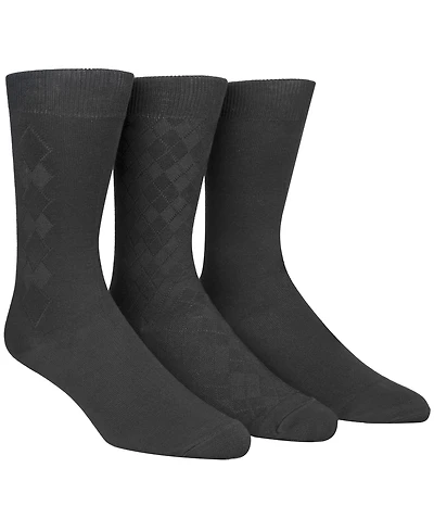 Calvin Klein Men's Socks, Rayon Dress Socks 3 Pack