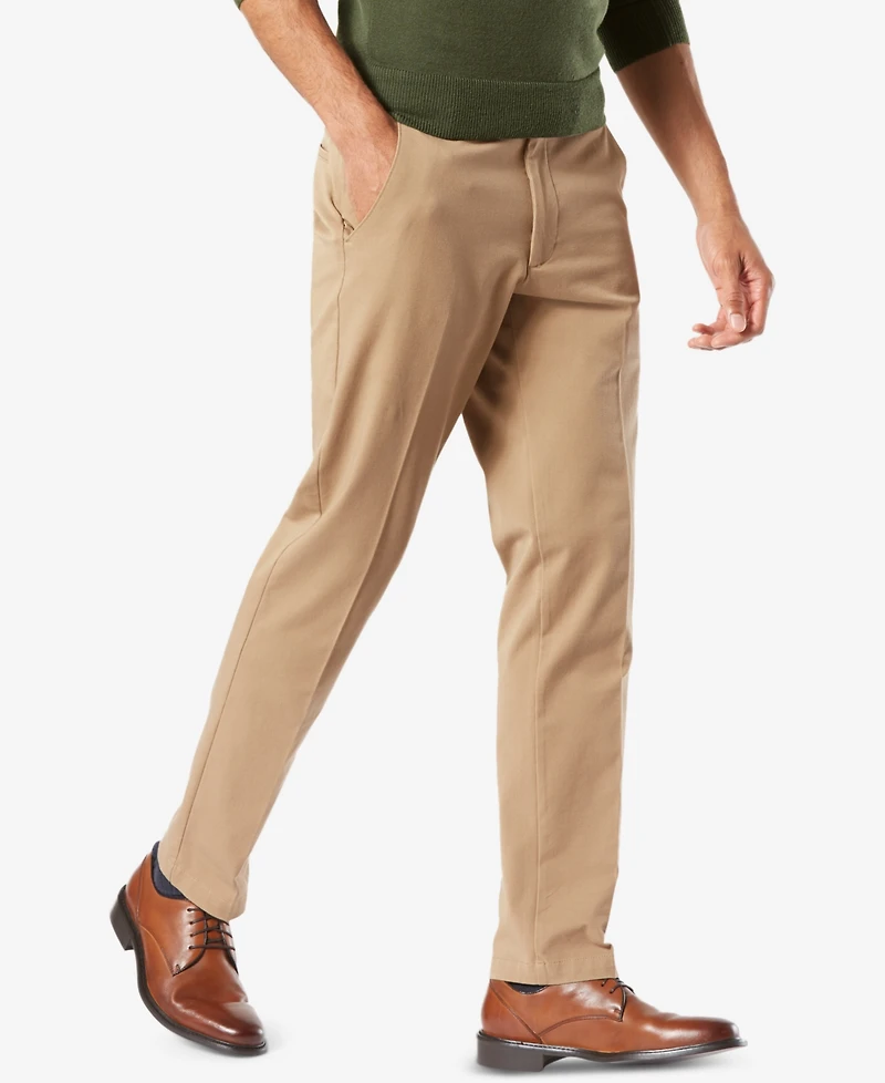 Dockers Men's Workday Smart 360 Flex Slim Fit Khaki Stretch Pants