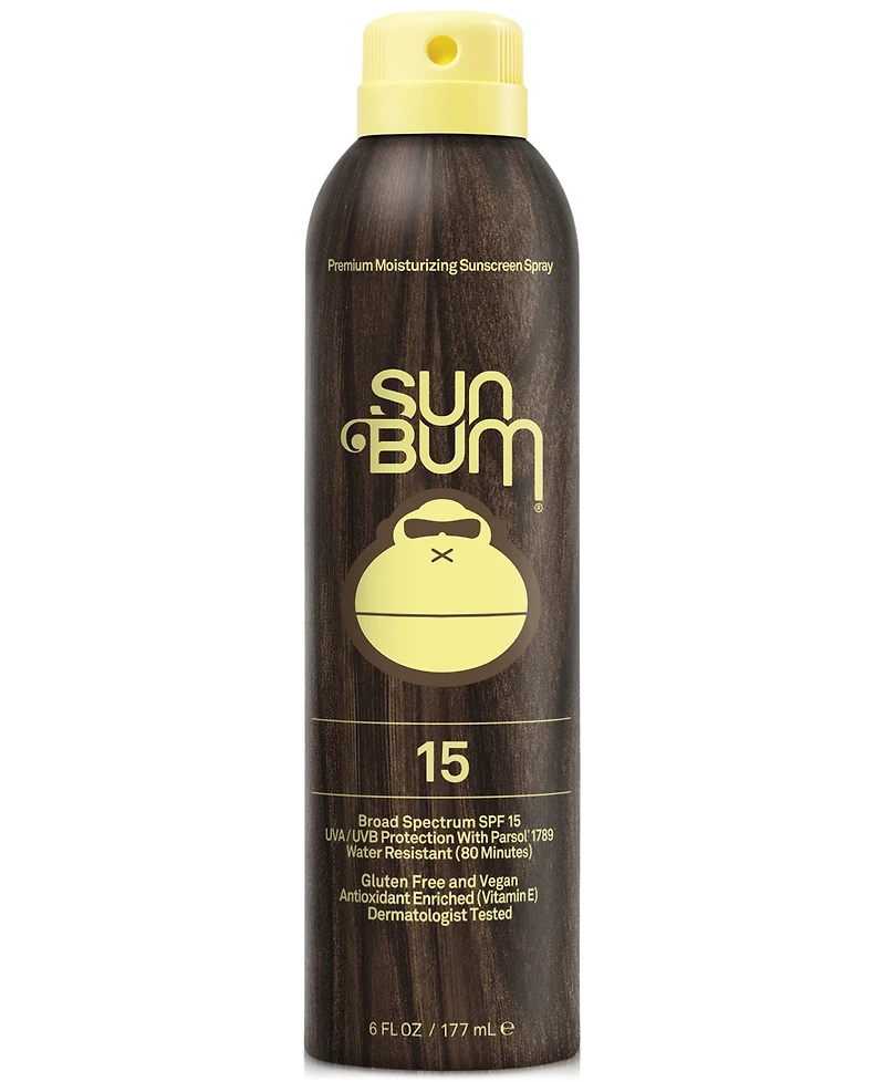 Sun Bum Spf 15 Spray, 6-Oz.
