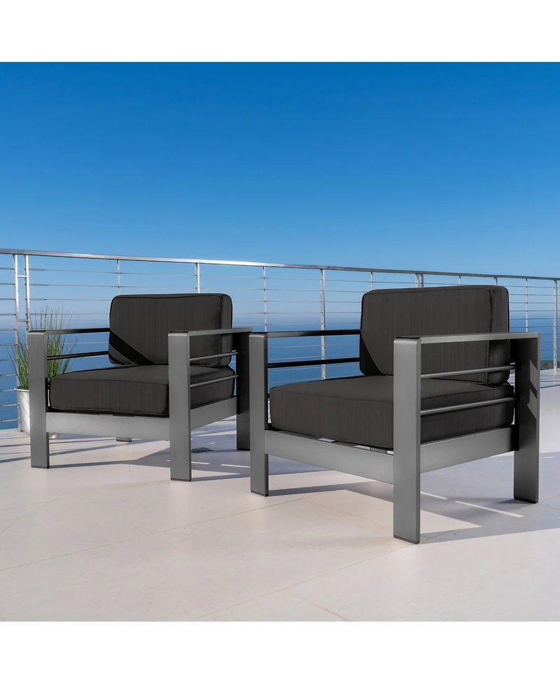 Madrid Outdoor Club Chairs (Set Of 2)