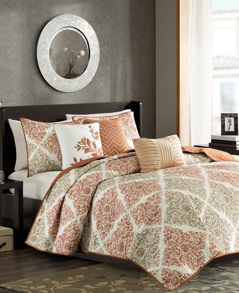 Madison Park Claire 6-Pc. Quilt Set