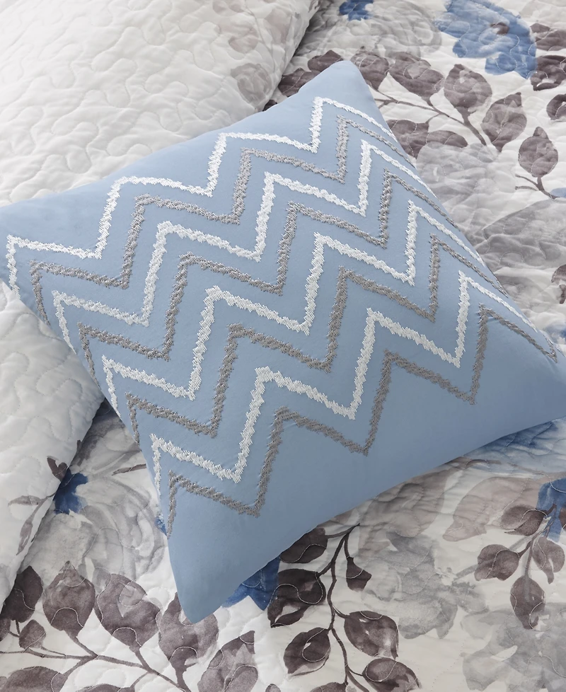 Madison Park Luna 6-Pc. Quilt Set, Full/Queen