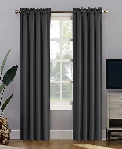 Oslo Theater Grade Extreme 100% Blackout Rod Pocket Curtain Panel