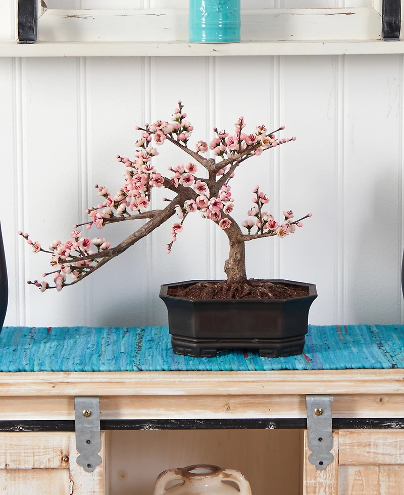 Nearly Natural Artificial Cherry Blossom Bonsai Tree