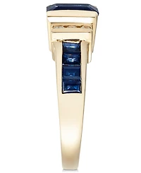 Effy Sapphire (2-1/4 ct. t.w.) and Diamond (1/6 Ring 14k Gold (Also Available Emerald)