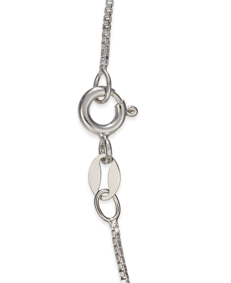 Mabe Blister Pearl (34 x 24mm) 18" Pendant Necklace in Sterling Silver