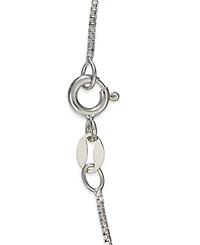 Mabe Blister Pearl (34 x 24mm) 18" Pendant Necklace in Sterling Silver