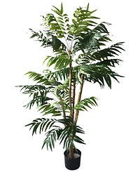 Tropical Palm 5 Ft. Artificial Tree by Pure Garden, 30" L x 30" W x 60" H