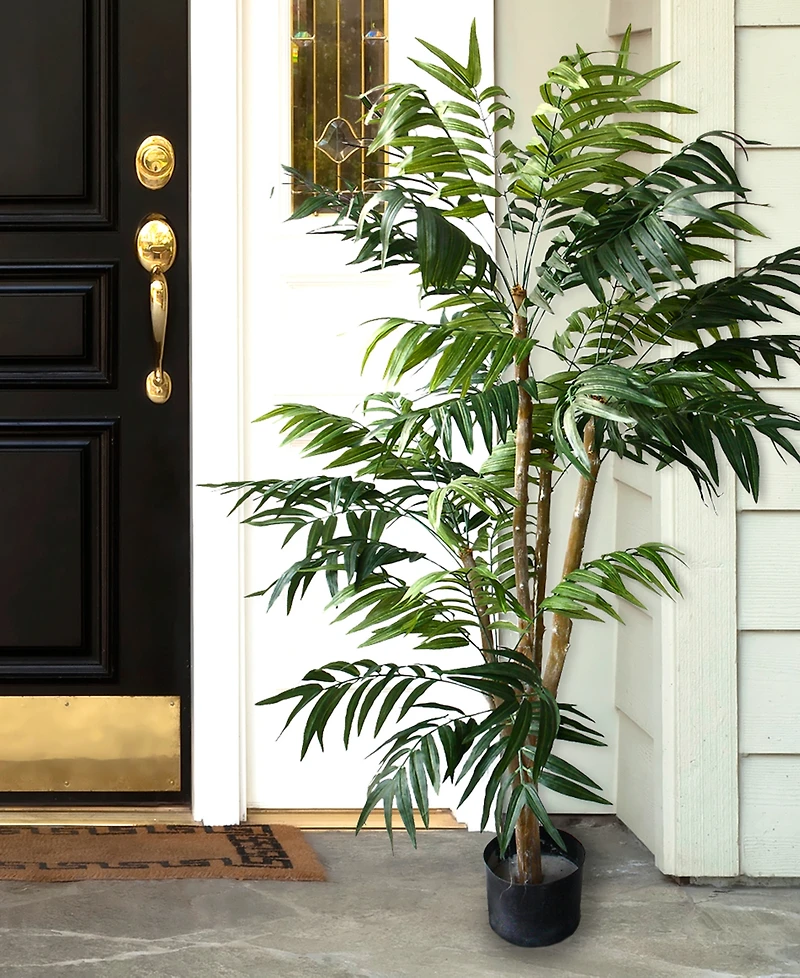 Tropical Palm 5 Ft. Artificial Tree by Pure Garden, 30" L x 30" W x 60" H